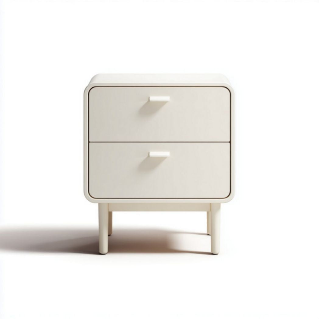 Comodino con due cassetti
